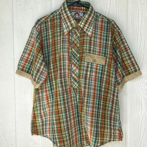 Vintage Vtg Saturday’s in California 1/4 Button up